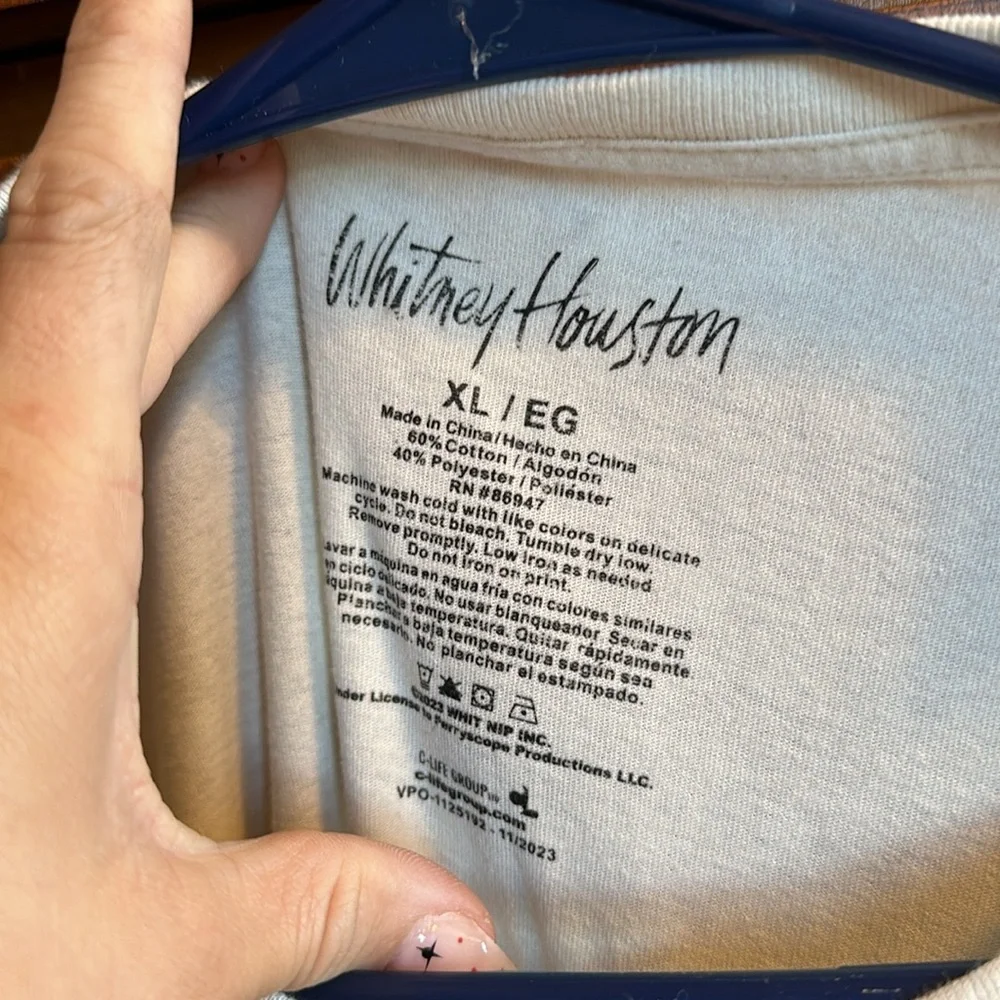 Whitney Houston t-shirt